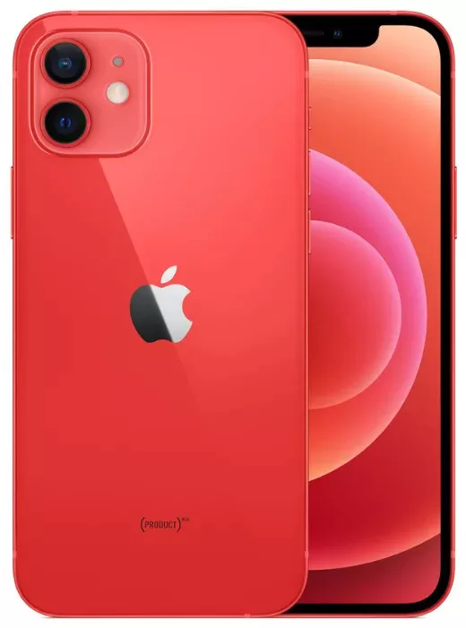 Смартфон AppleiPhone 12 Dual SIM 128GB (PRODUCT)RED Смартфон AppleiPhone 12 Dual SIM 128GB (PRODUCT)RED