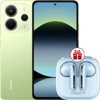 Телефон Xiaomi Redmi Note 14 6GB/128GB международная версия (зеленый) + наушники Xiaomi Redmi Buds 6 Active (голубой) по акции - фото1 Телефон Xiaomi Redmi Note 14 6GB/128GB международная версия (зеленый) + наушники Xiaomi Redmi Buds 6 Active (голубой) по акции - фото1