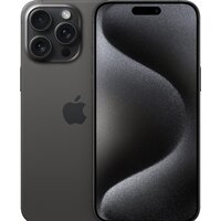 Телефон Apple iPhone 15 Pro Max Dual SIM 256GB (черный титан) - фото1