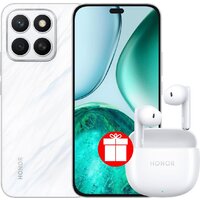 Телефон HONOR X8c ABR-LX1 8GB/256GB международная версия (белый) и наушники HONOR Earbuds X6 по акции - фото1