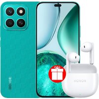 Телефон HONOR X8c ABR-LX1 6GB/128GB международная версия (зеленый) и наушники HONOR Earbuds X6 по акции - фото1