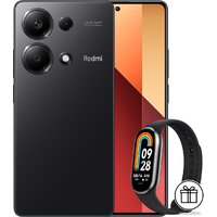 Телефон Xiaomi Redmi Note 13 Pro 4G 8GB/128GB с NFC международная версия (полуночный черный) и Xiaomi Smart Band 8 (серый) по акции - фото1 Телефон Xiaomi Redmi Note 13 Pro 4G 8GB/128GB с NFC международная версия (полуночный черный) и Xiaomi Smart Band 8 (серый) по акции - фото1