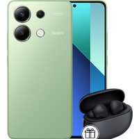 Телефон Xiaomi Redmi Note 13 6GB/128GB с NFC международная версия (мятно-зеленый) и Xiaomi Redmi Buds 4 Active (черный) по акции - фото1 Телефон Xiaomi Redmi Note 13 6GB/128GB с NFC международная версия (мятно-зеленый) и Xiaomi Redmi Buds 4 Active (черный) по акции - фото1