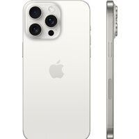 Телефон Apple iPhone 15 Pro Max 1TB (белый титан) - фото2