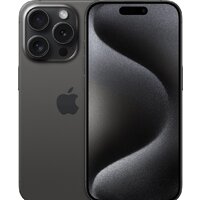 Телефон Apple iPhone 15 Pro 256GB (черный титан) - фото1 Телефон Apple iPhone 15 Pro 256GB (черный титан) - фото1