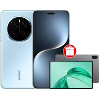 Телефон HONOR Magic7 Pro 12GB/512GB международная версия (голубой) + планшет HONOR Pad X8a (серый) по акции - фото1