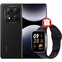 Телефон Xiaomi Redmi Note 14 Pro 8GB/256GB международная версия (черный) + умные часы Xiaomi Redmi Watch 3 (черный) по акции - фото1