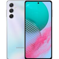 Телефон Samsung Galaxy M54 5G 8GB/128GB Exynos (серебристый, без Samsung Pay) - фото1