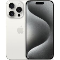 Телефон Apple iPhone 15 Pro 128GB (белый титан) - фото1