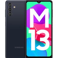 Телефон Samsung Galaxy M13 SM-M135F/DSN 4GB/64GB (темно-синий) - фото1 Телефон Samsung Galaxy M13 SM-M135F/DSN 4GB/64GB (темно-синий) - фото1