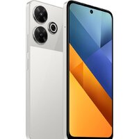 Телефон POCO M6 6GB/128GB с NFC международная версия (серебристый) - фото2 Телефон POCO M6 6GB/128GB с NFC международная версия (серебристый) - фото2