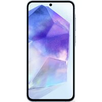Телефон Samsung Galaxy A55 SM-A556E 8GB/128GB + Яндекс Станция Лайт (голубой) - фото2